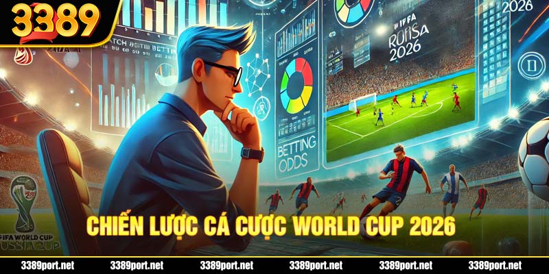 3389 chia sẻ chiến lược và bí quyết cá cược tại World Cup 2026