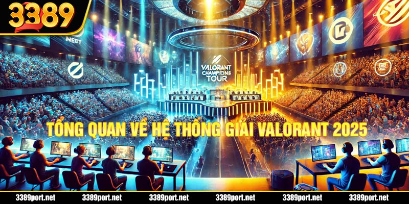 Tổng quan về hệ thống và cơ cấu giải đấu Valorant 2025